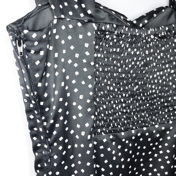 Guess Black and White Polka Dot Dress - Picture 4 of 5